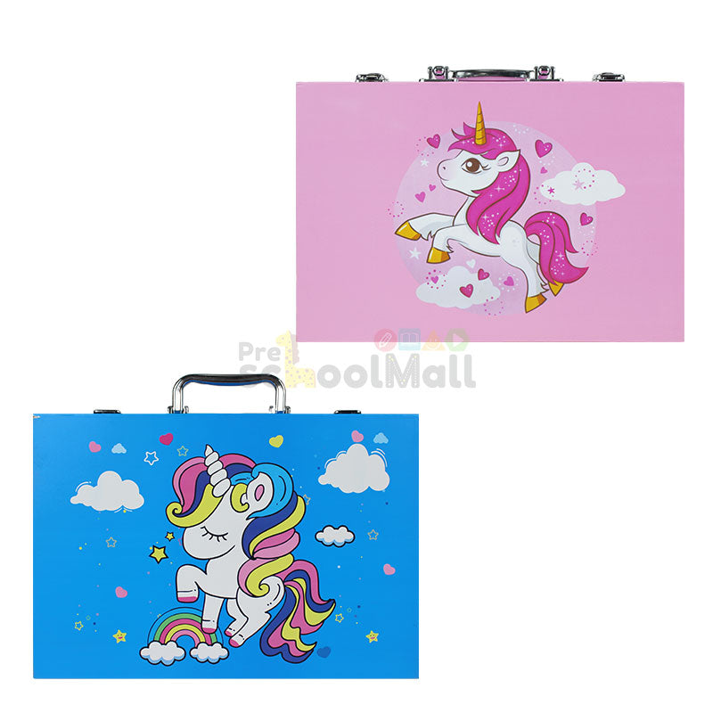 145 Pcs Unicorn Coloring & Drawing Kit