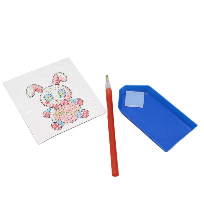 Applique with Rhinestones Sticker Set
