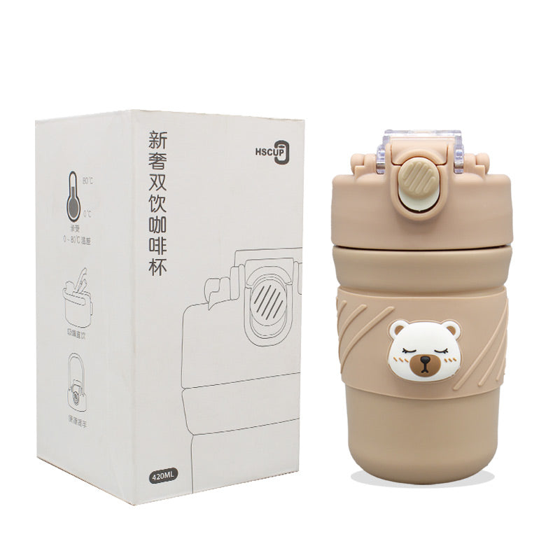 Teddy Bear Hot & Cool Coffee Cup