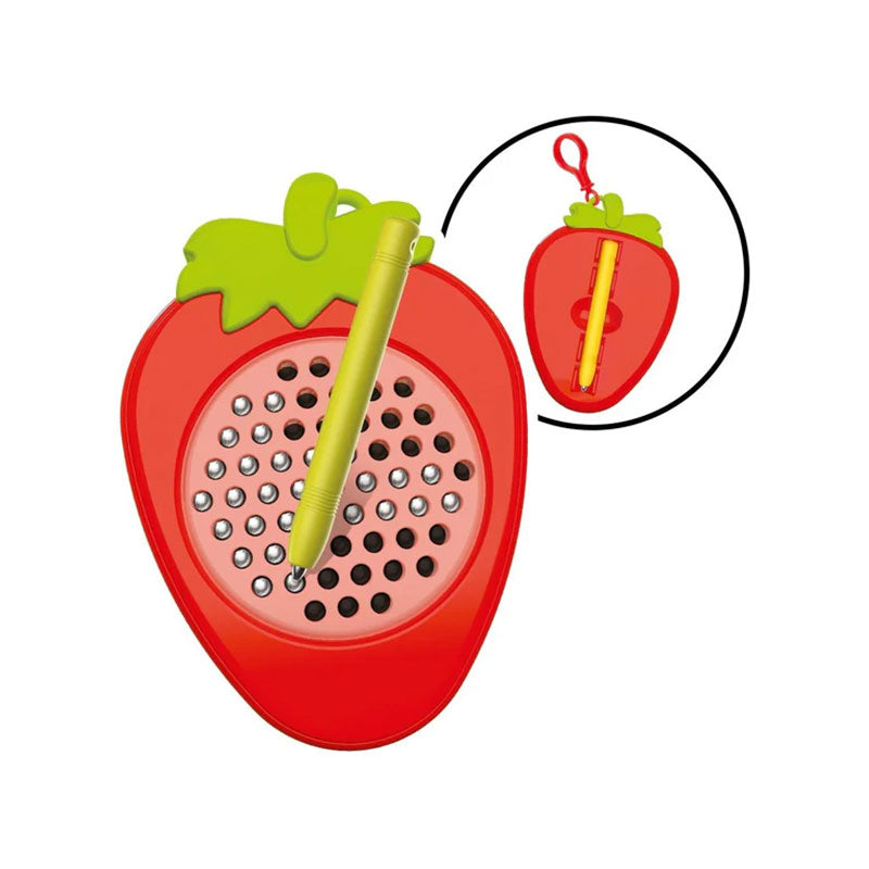 Mini Strawberry Magpad Magnetic Drawing Board Keychain