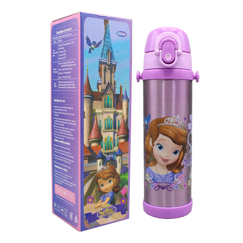 Stainless Steel Water Bottle 500ml for Girls