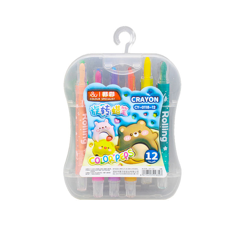 12 Pcs Color Specialist Crayons Set #1918