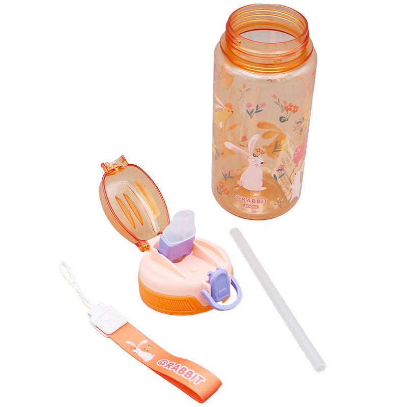 600ml Cute Rabbit Water Bottle - Preschool mall - Preschool Supplies & Educational Toys