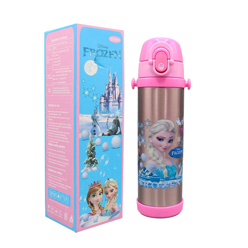 Stainless Steel Water Bottle 500ml for Girls