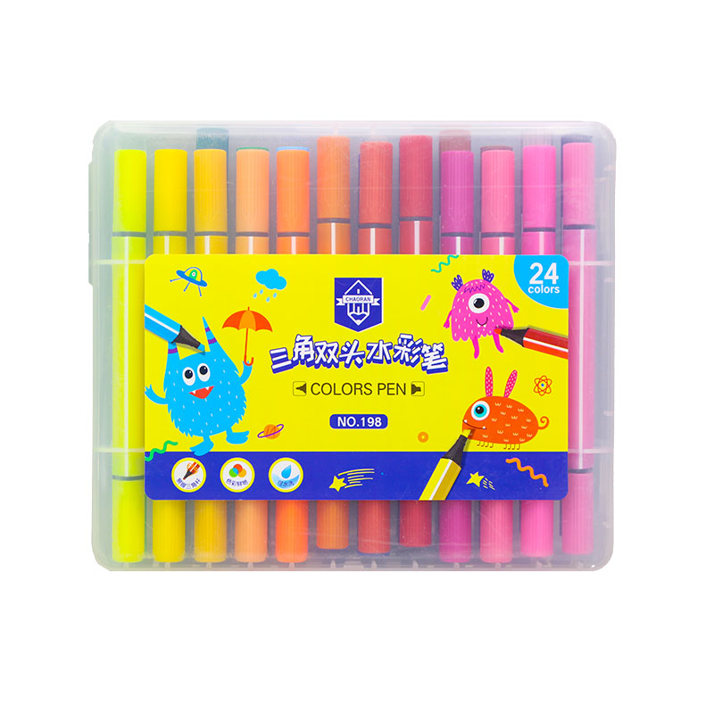 Double Sided Chaoran Color Markers 24 Pcs