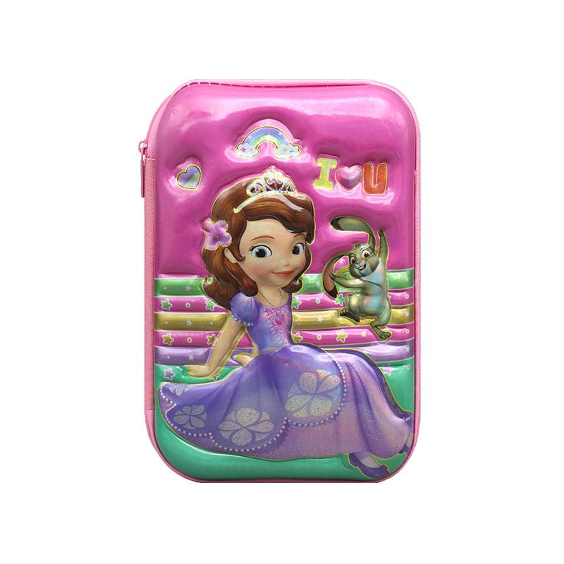 3d Embossed Character Pouch for Girls 1905 - Preschool mall - Preschool Supplies & Educational Toys