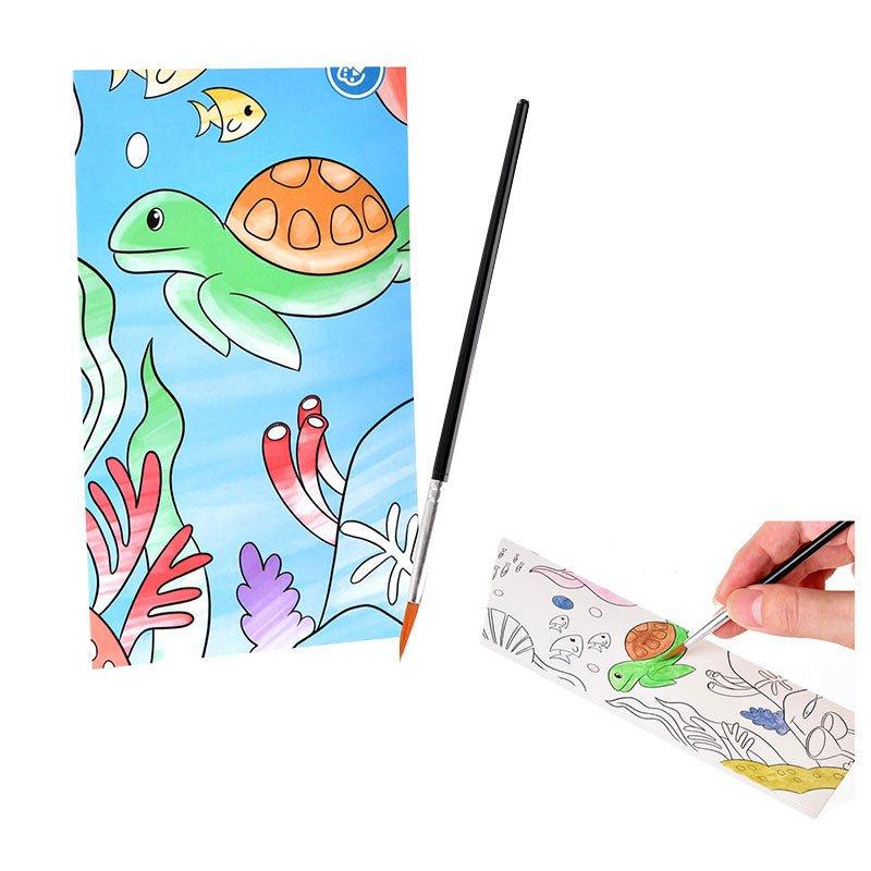 Bingene Pigment Set Painting Coloring Card - Preschool mall - Preschool Supplies & Educational Toys