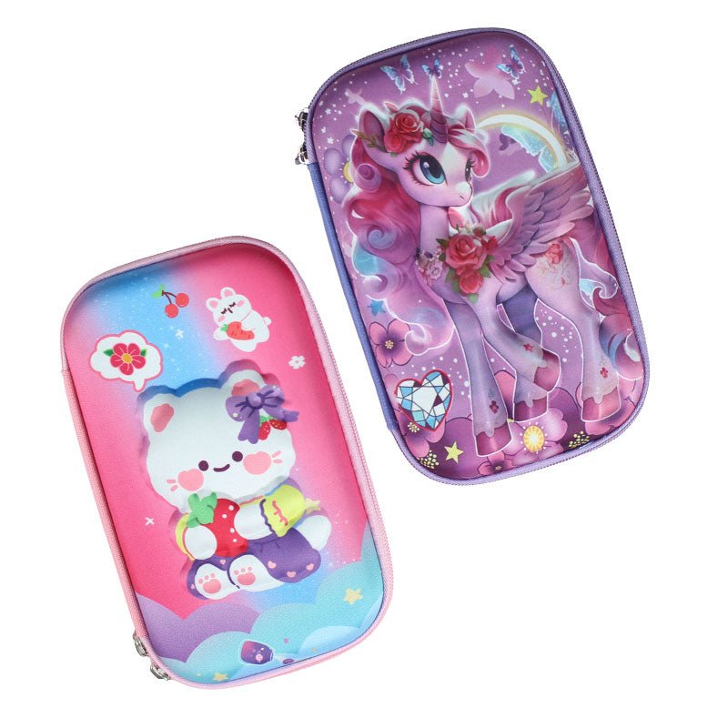 Cute Cartoon Pencil Case For Girl #2115 - Preschool mall - Preschool Supplies & Educational Toys