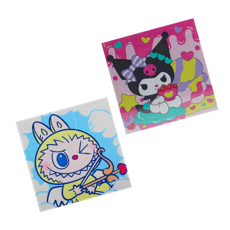 DIY 5D Diamonds Beads Painting Wooden Board #2001