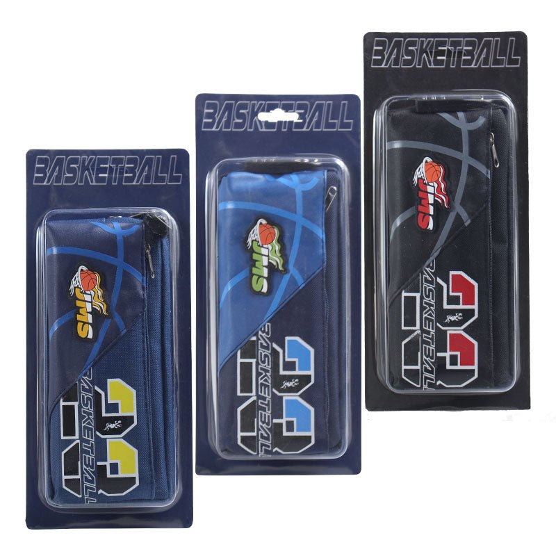 Basketball JMS Zipper Pouch with Lock - Preschool mall - Preschool Supplies & Educational Toys