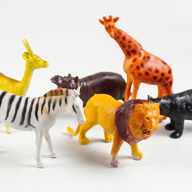 Safari Animal Kingdom Figure Set 6 Pcs - Preschool mall - Preschool Supplies & Educational Toys
