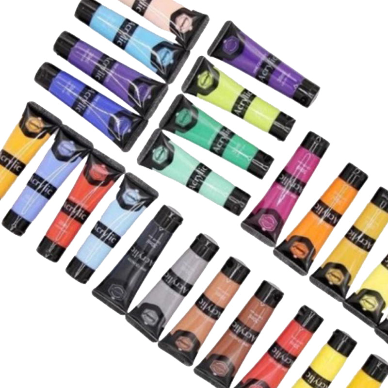 24 pcs Acrylic Paint Set