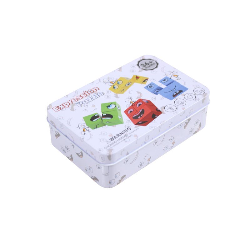 Expression Puzzle Blocks Game Wooden 1962 - Preschool mall - Preschool Supplies & Educational Toys