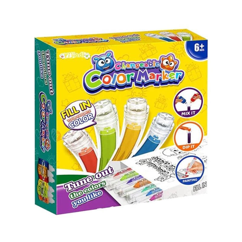 Fill in Changeable Color Marker - Preschool mall - Preschool Supplies & Educational Toys
