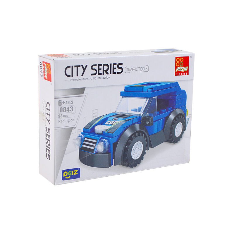 DIY Puzzle Blocks City Series Cars Collection - Preschool mall - Preschool Supplies & Educational Toys