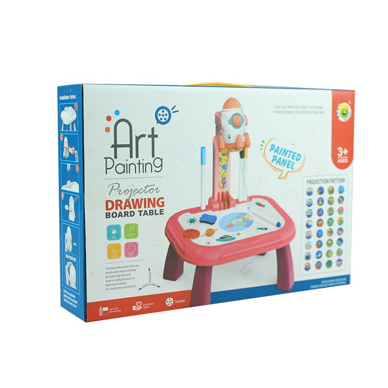 Art Painting Projector Drawing Board Table - Preschool mall - Preschool Supplies & Educational Toys