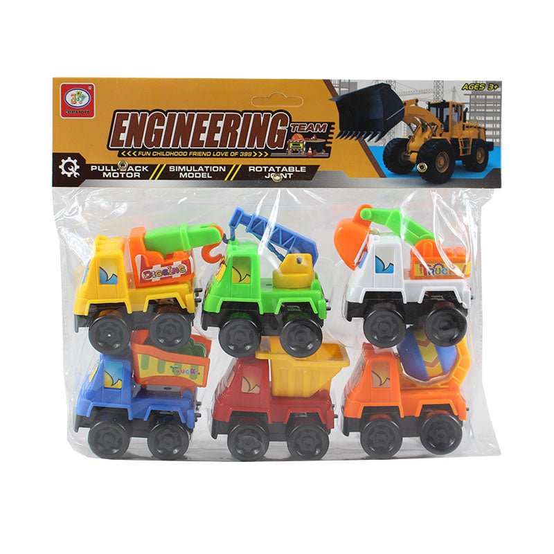 Engineering Trucks Pack of 6 - Preschool mall - Preschool Supplies & Educational Toys