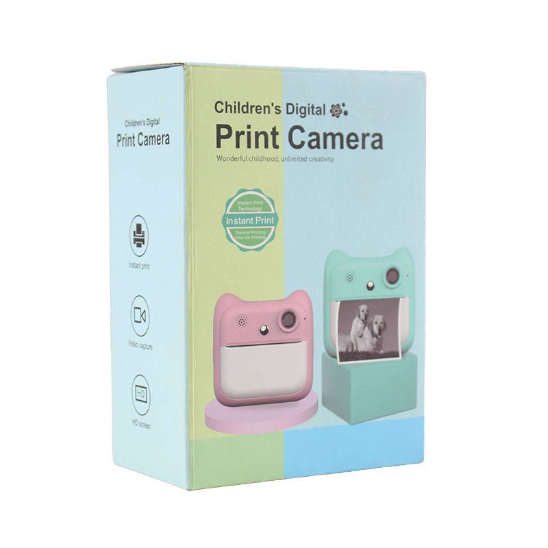 Children's Digital Print Camera (Photo/Video) - Preschool mall - Preschool Supplies & Educational Toys