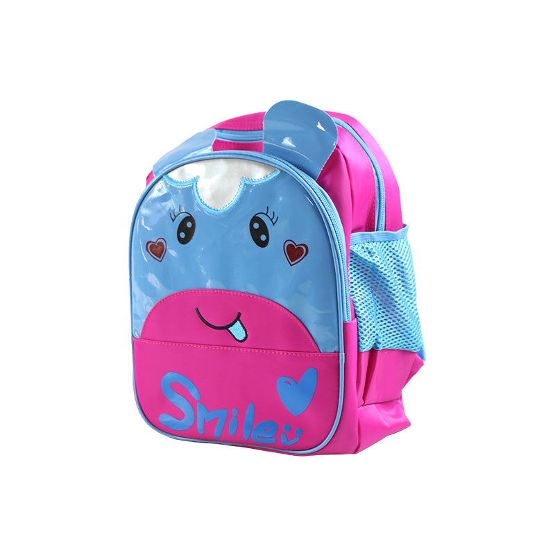 Cute Smiley Face Toddler Backpack 12 inch
