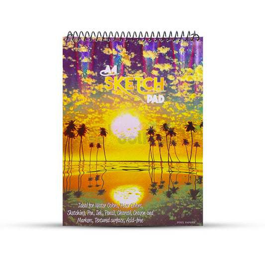 Spiral Binding A4 Sketchpad 170gm