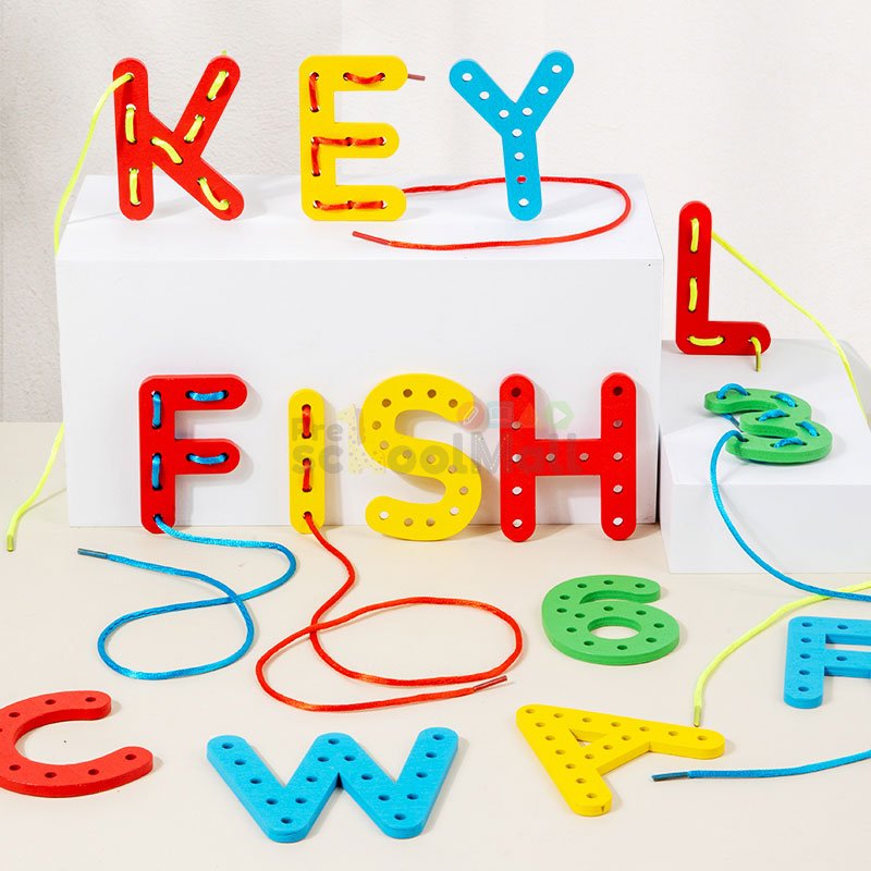 Alphabet & Number Rope Toy - Preschool mall - Preschool Supplies & Educational Toys