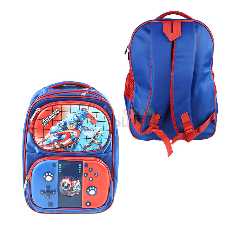 Avengers Embossed School Bag 17 inch (1757)