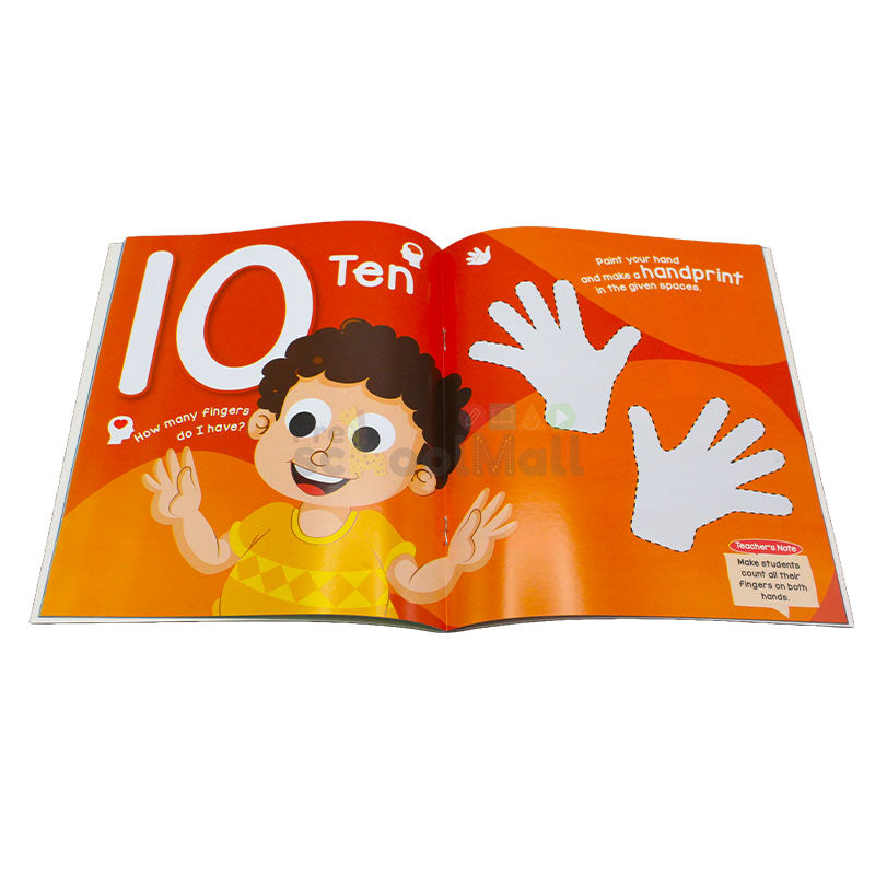 Blooming Butterfly Numbers Reading Book