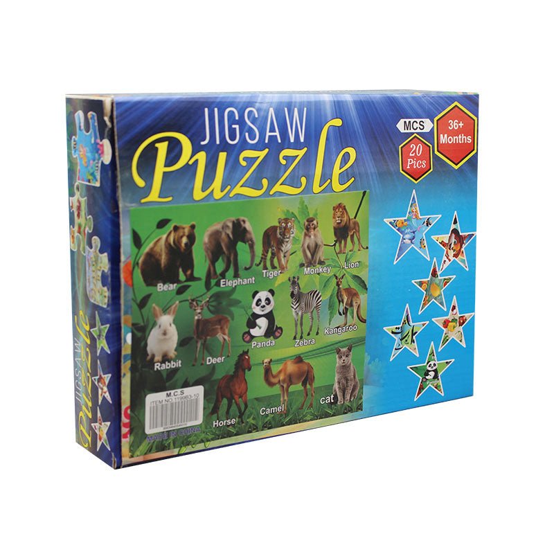 20 Pcs Foam Jigsaw Puzzle for Kids - Preschool mall - Preschool Supplies & Educational Toys