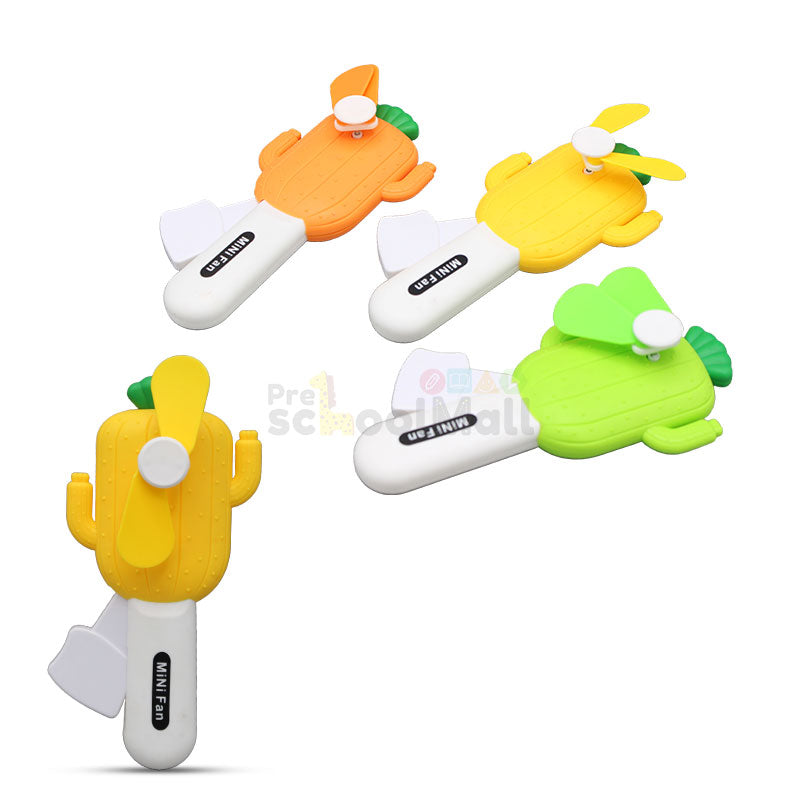 Cactus Mini Hand Fan