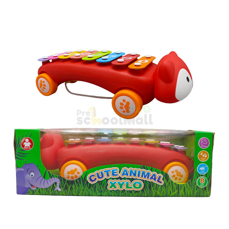 Cute Animal Car Xylophone (0463)