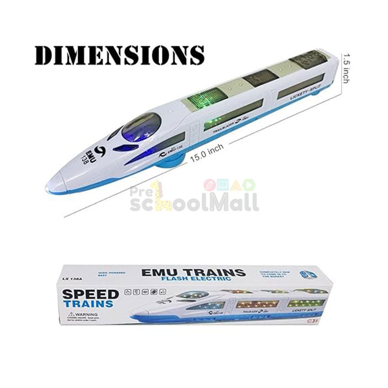 Dynamic Flash Speed Train with Light & Music