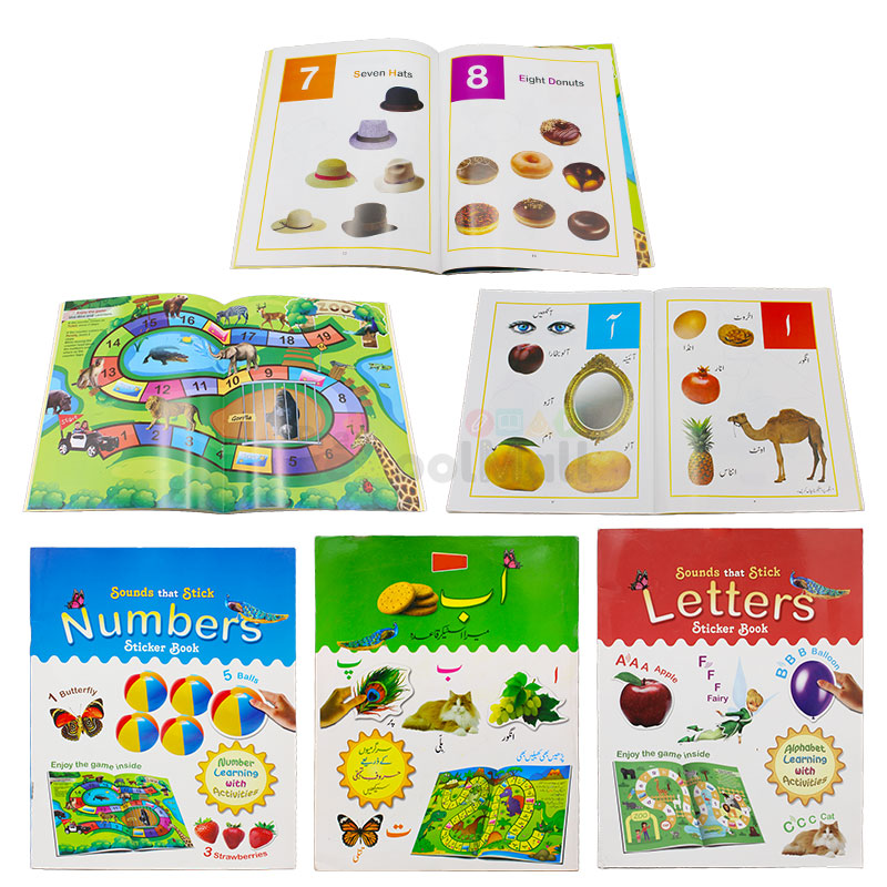 Early learning Stickers Books for Kids
