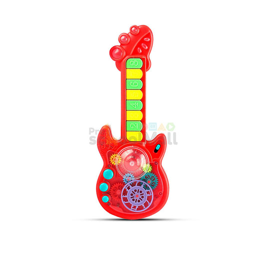 Electric Gear Guitar Toy with Light & Music
