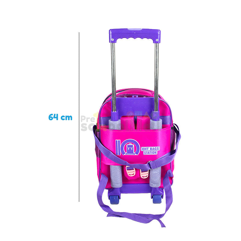 Frozen Embossed Trolley School Bag 15″