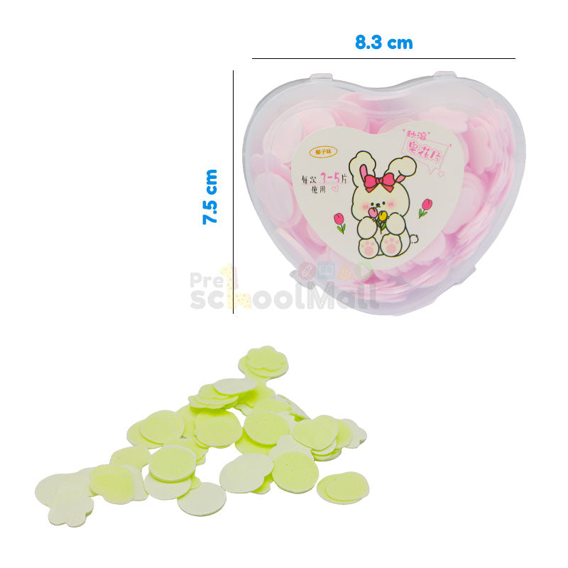 Heart Box Soap Flakes for Kids