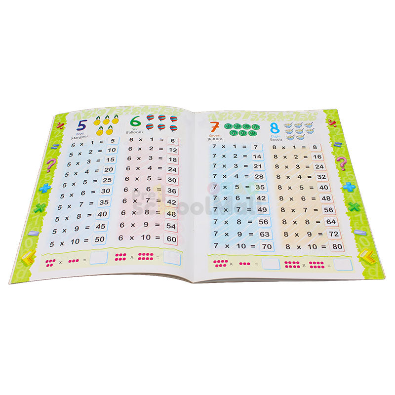 Let’s Learn Times Tables with Activities Book