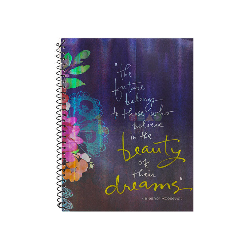 Spiral Binding Partition Note Book