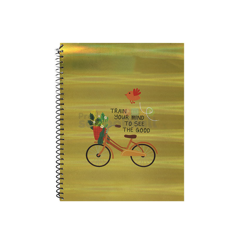 Spiral Binding Partition Note Book