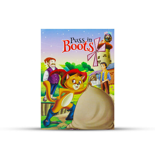 Puss in Boots Fairy Tales Story Book