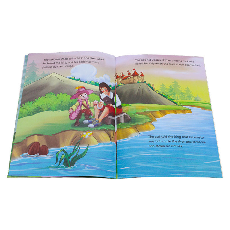 Puss in Boots Fairy Tales Story Book