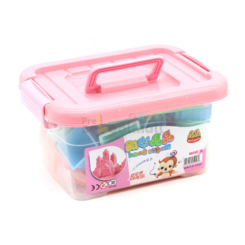 Magic Sand Box with Pool & 12 Moulds