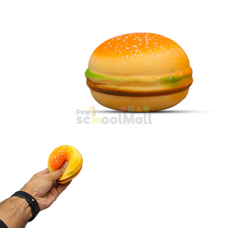 Soft Squeeze Hamburger Toy