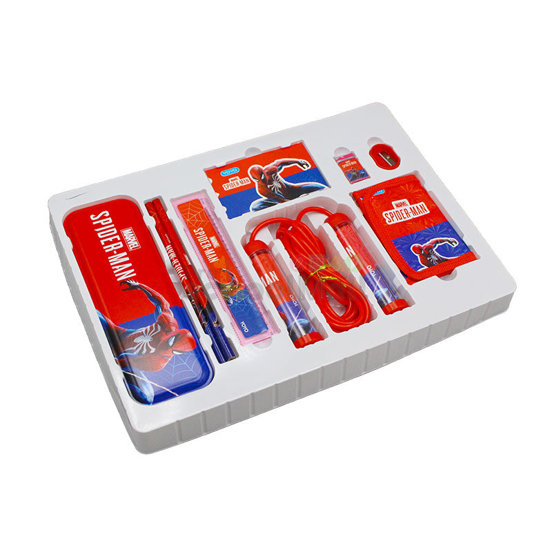 Spiderman 9 Pcs Stationery Set