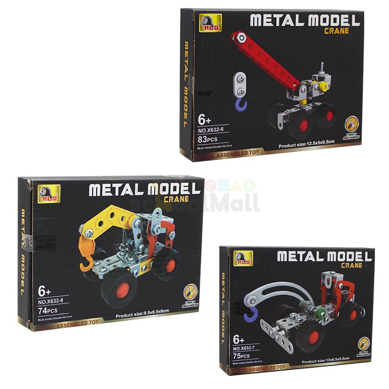 STEM Metal Assembled Toy Crane Medium - Preschool mall - Preschool Supplies & Educational Toys