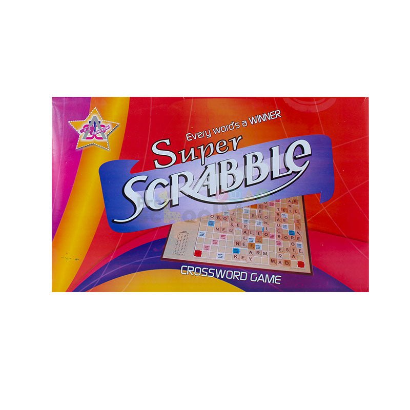 Super Scrabble Cross Word Game - Preschool mall - Preschool Supplies & Educational Toys