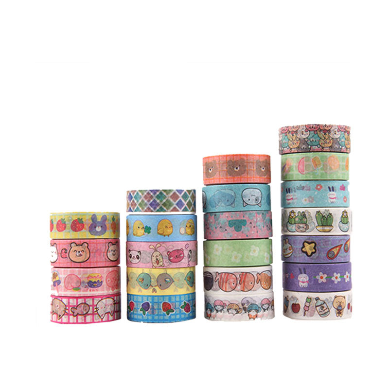 6 Rolls Cute Tape Set