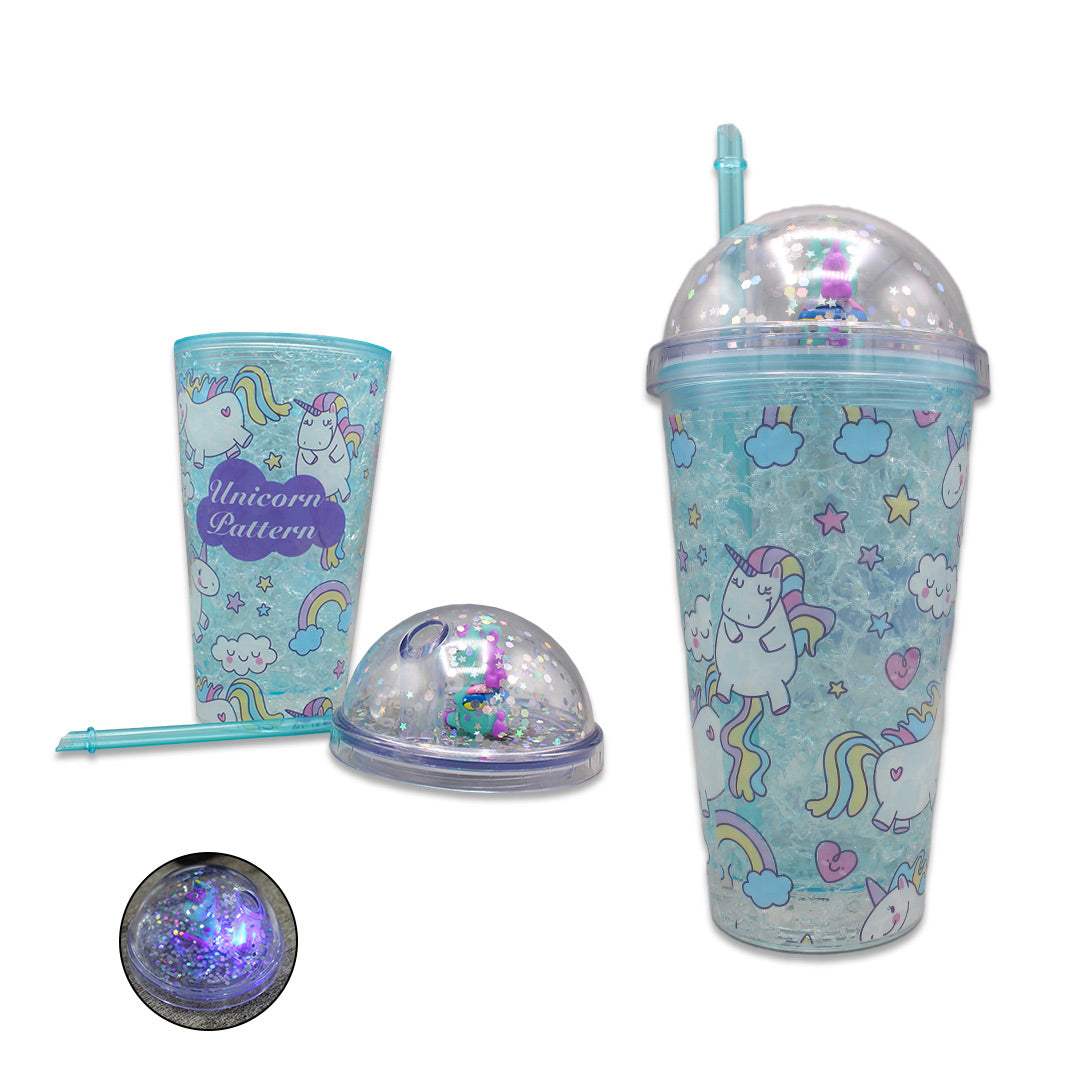 Unicorn Acrylic Frosty Jar with Light