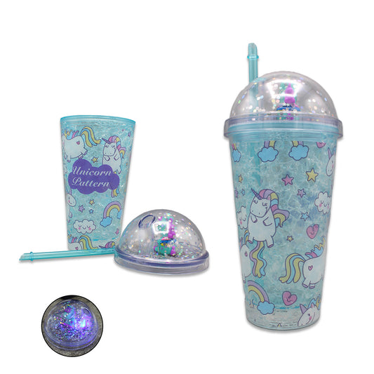 Unicorn Acrylic Frosty Jar with Light