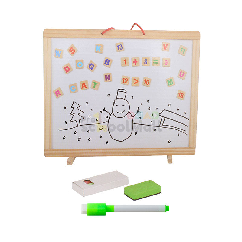 Wooden Erasable Drawing Board with Stand