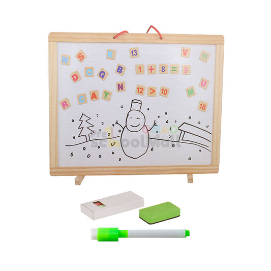 Wooden Erasable Drawing Board with Stand
